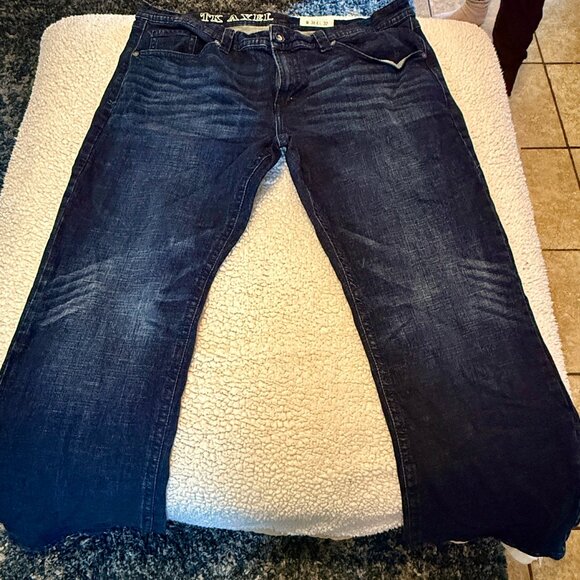 COPY - TK Axel Menβs Slim Bootcut Jeans β Size 38x32 - Picture 1 of 5